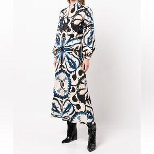 Blurred Reality Jacquard Dress